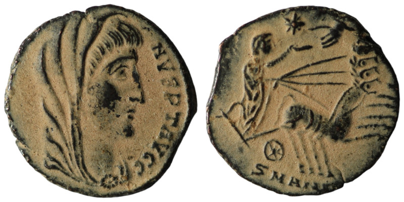 Divus Constantinus I. (337-340 AD). Æ Follis. Antioch. Obv: DV CONSTANTINVS PT A...