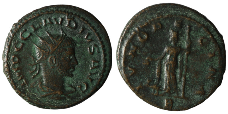 Claudius II. Gothicus. (268-270 AD). Æ Antoninianus. Antioch. Obv: IMP C CLAVDIV...