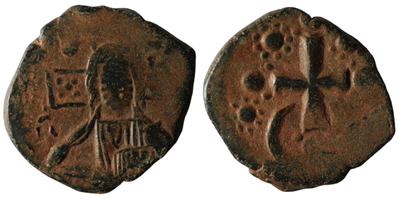 Alexius I. Comnenus. (1081-1118) Æ Follis. artificial sandpatina. 25mm, 5,13g