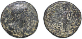 Rome Roman Empire 125 - 127 AE Sestertius - Hadrian (AEQVITAS AVGS C; Aequitas) Orichalcum Rome Mint 22.52g VF RIC 743