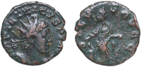 Rome Gallic Empire 273 - 274 BI Antoninianus - Tetricus I (SALVS AVGG - IMP TETRICVS PF AVG; Cologne) Billon Cologne Mint 2.66g VF RCV III 11247 var. ...