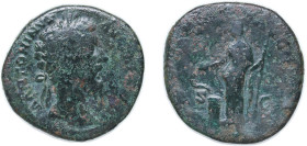 Rome Roman Empire 140 - 144 AE Sestertius - Antoninus Pius (SALVS AVG S C; Salus) Bronze Rome Mint 20.85g VF RIC III 635a OCRE ric.3.ant.635a