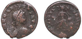Rome Roman Empire 395 AE - Arcadius (GLORIA ROMANORVM) Bronze Nicomedia, Bithynia Mint 0.9g VF