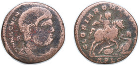 Rome Roman Empire null RPLG AE Maiorina - Magnentius (GLORIA ROMANORVM) Bronze Lugdunum Mint 5.55g VF RIC VIII 115 OCRE ric.8.lug.115