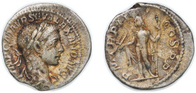Rome Roman Empire 223 - 223 AR Denarius - Severus Alexander (P M TR P II COS P P; Jupiter) Silver Rome Mint 3.03g VF RIC IV.2 19 OCRE ric.4.sa.19