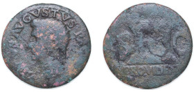Rome Roman Empire Roman provinces, Baetica 27 BC - 14 BC AE - Augustus (Italica) Bronze 9.25g VF AB 1693