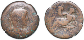 Rome Roman Empire Roman provinces, Egypt 128 - 129 AE Drachm - Hadrian (Alexandria) Bronze 19g VF