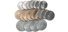 French Polynesia French Polynesia (1957-date) French Overseas Territory 20th Century Coinage Lots 20 Paris Mint UNC