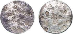 Mexico State of Guerrero 1757 Mo MM 8 Reales - Fernando VI Silver (.917) Mexico City Mint 26.9g VF Chopmarked KM 104