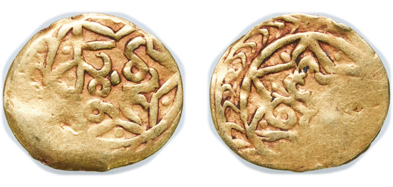 Morocco Sultanate AH 1206 (1792) ¼ Dinar - Muhammed al-Yazid Gold 0.86g VF KM 11...