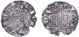 Spain Kingdom of Castile and Leon 1333 - 1350 1 Dinero "Cornado" - Alfonso XI Billon Coruna Mint 0.72g VF AB 343