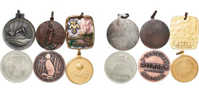 Spain 20th Century Europe Medal (6 Lots) VF
