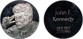 United States Federal republic ND (1963) Medal - John F. Kennedy Silver (.999) 29.99g UNC