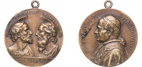 Vatican City City State 1925 Medal - Pius XI (Jubilee Holly Year) Bronze 19.06g AU Calo 14
