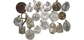Vatican City City State 20th Century Religious medal (Lots 19) sold as seen, no return. Diferent Metal VF