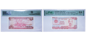 Vietnam Socialist Republic 1988 500 Đồng Paper PMG SA P 101