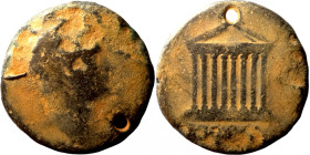 Roman Bronze Coin
32mm 18,33g
Artificial sand patina