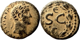Antoninus Pius, 138-161. Seleucis and Pieria. Antioch. Ae Laureate head of Antoninus Pius, right. S C within laurel wreath
16mm 3,20g
Artificial san...