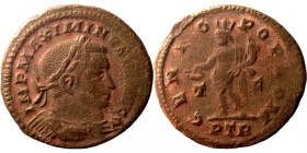 Maximinus II Follis 310-313 AD- GENIO POP ROM 
22mm 4,33g