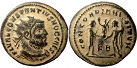 Constantinus I. (307-337 AD).Antoninianus Concordia Milivm
21mm 3,20g
Artificial sand patina