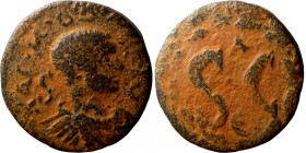 Diadumedian 217-218 AD Bronze Roman
18mm 3,39g
Artificial sand patina