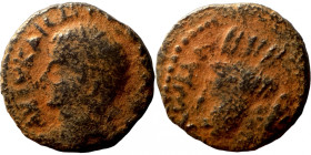 Roman coin
16mm 3,04g
Artificial sand patina