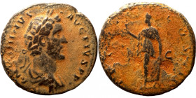 ANTONINUS PIUS, 138-161 As AE Bronze
26mm 8,00g
Artificial sand patina