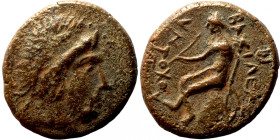 Seleucis Kingdom Greek Coin 1-4 BC Century
18mm 4,47g