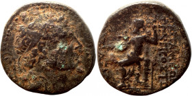 Seleucis Kingdom Greek Coin 1-4 BC Century
18mm 6,85g