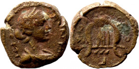 Seleucis Kingdom Greek Coin 1-4 BC Century
12mm 1,82g
Artificial sand patina
