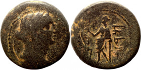 Seleucis Kingdom Greek Coin 1-4 BC Century
24mm 11,35g
Artificial sand patina