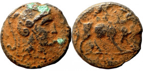 Seleucis Kingdom Greek Coin 1-4 BC Century
18mm 5,86g
Artificial sand patina