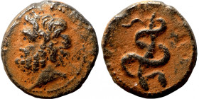 Seleucis Kingdom Greek Coin 1-4 BC Century
15mm 3,46g
Artificial sand patina