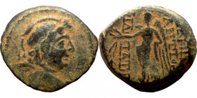 Seleucis Kingdom Greek Coin 1-4 BC Century
16mm 4,17g
Artificial sand patina