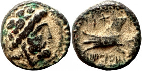 Seleucis Kingdom Greek Coin 1-4 BC Century
14mm 3,11g
Artificial sand patina