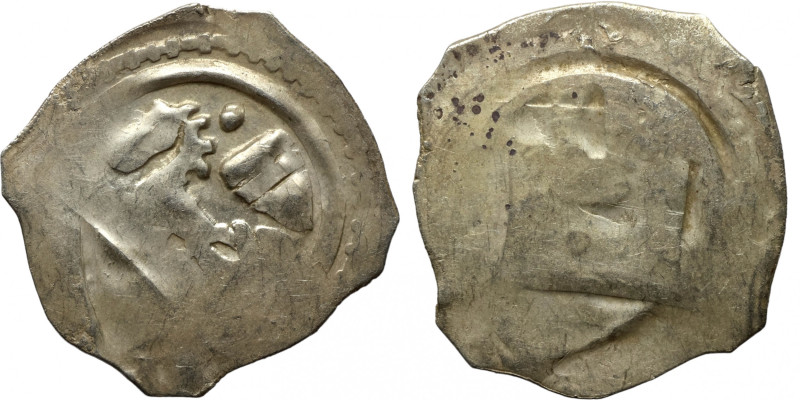 Albrecht I. 1282-1298 Pfennig o.J. Graz oder Oberzeiring 
20mm 0,67g