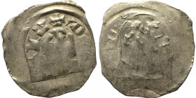 Rudolf von Habsburg, 1276-1281 Steiermark: Pfennig Graz or Oberzeiring 
19mm 0,90g