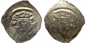 RUDOLF VON HABSBURG 1276-1281 - GRAZER PFENNIG Austria 
20mm 0,73g