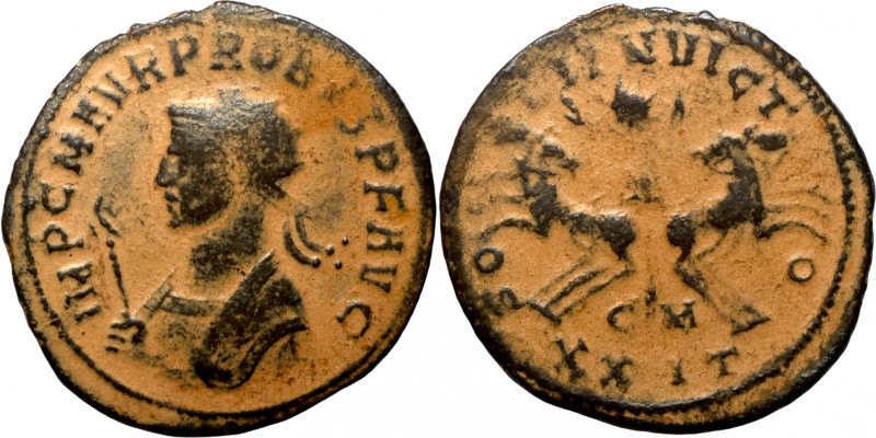 Probus, 276-282. B-Antoninian
23mm 2,48g
Artificial sand patina