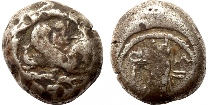 Greek coin 1-4 Century 
21mm 13,00g