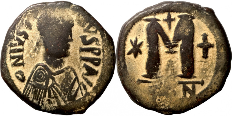 Byzantine coin
31mm 17,41g
Artificial sand patina