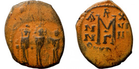 Byzantine coin
22mm 5,25g
Artificial sand patina