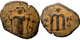 Byzantine coin
20mm 2,93g
Artificial sand patina