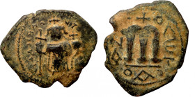 Byzantine coin
20mm 2,28g
Artificial sand patina