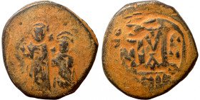 Byzantine coin
28mm 11,34g
Artificial sand patina