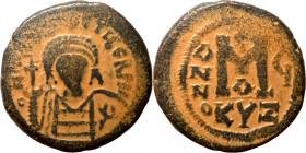 Byzantine coin
28mm 11,45g
Artificial sand patina