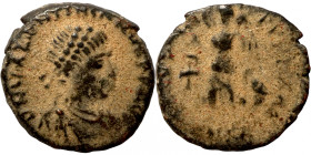 Antik coin
11mm 1,07g
Artificial sand patina