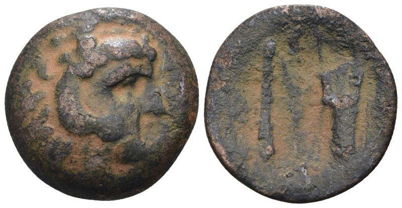 Alexander III, uncertain mint, AE, Alexander III 'the Great' (336-323 BC) and po...