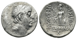 Cappadocia. Ariobarzanes I Philoromaios (95-63 BC). AR Drachm. Eusebeia. Weight 3,70 gr - Diameter 15 mm