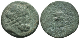 Cilicia. Mopsos. (164-27 BC) Æ Bronze. Obv: laureate bust of Zeus right. Rev: lighted altar. Weight 5,46 gr - Diameter 19 mm